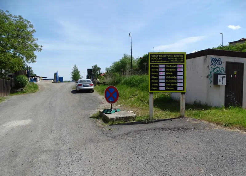 Výkup druhotných surovina Batelka – Rakovník