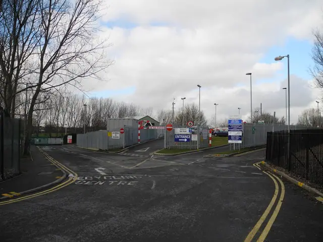 Ash Road Recycling Centre in Droylsden