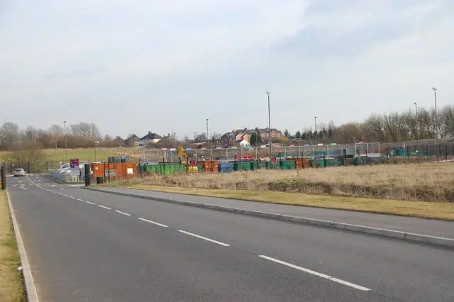 Bolsover Household Waste Recycling Centre in Long Duckmanton