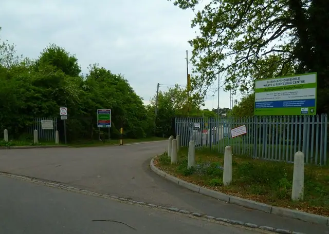 Burnham Household Recycling Centre in Farnham Royal