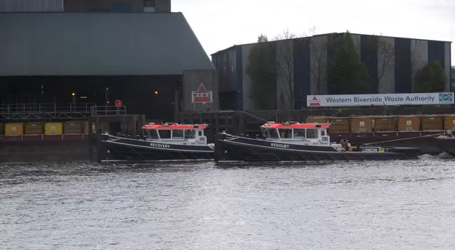 Cringle Dock refuse transfer station in City of Westminster