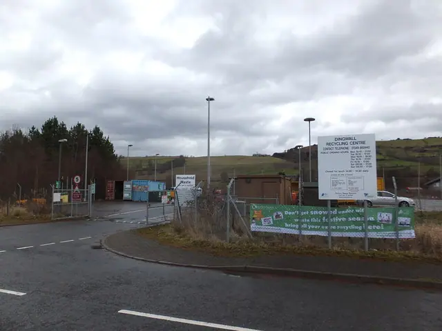 Dingwall Recycling Centre in Dingwall