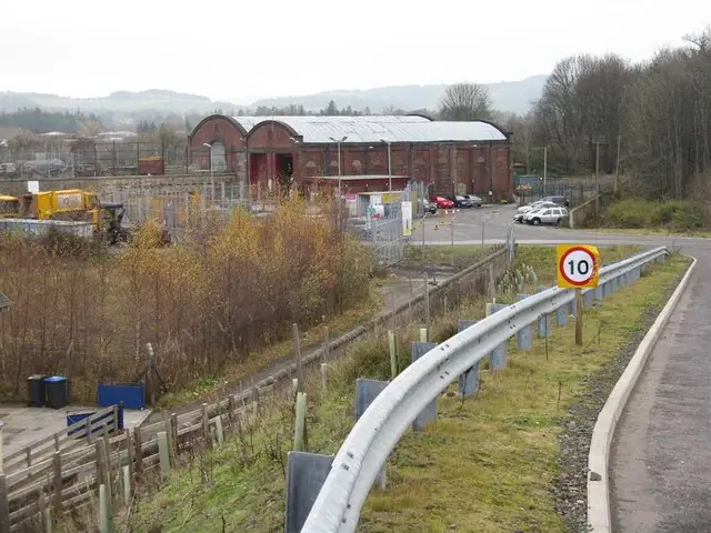 Eshiels Recycling Centre in Peebles