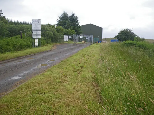 Glengorm Recycling Centre in Tobermory
