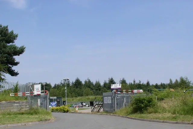 Mold recycling centre in Nercwys