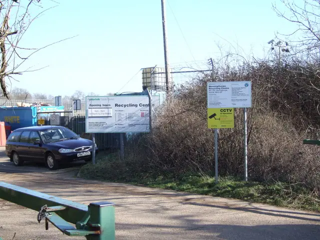 Morningthorpe Main Recycling Centre in Morningthorpe