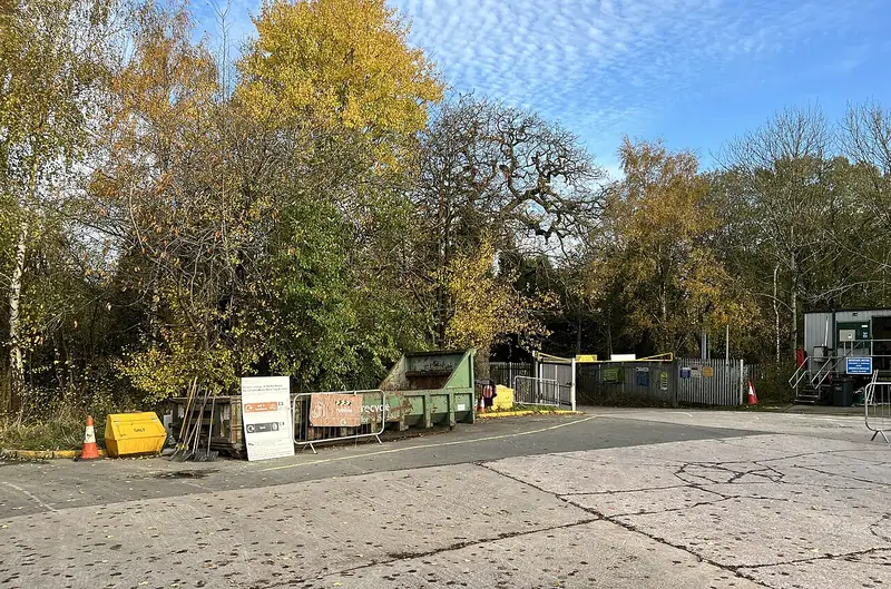 Clothes bank · Madeley Heath · Leycett Lane in Madeley Heath