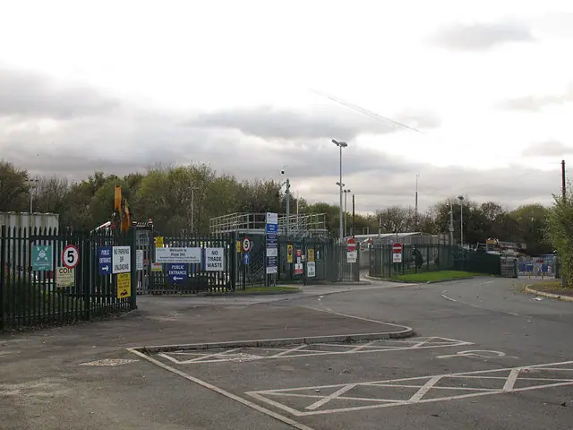 Railway Road (Rosehill) Recycling Centre in Marple