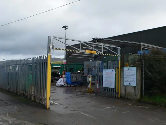 Ruthin recycling and waste park in Ruthin