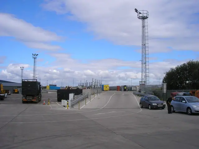 Seafield Household Waste Recycling Centre in Edinburgh