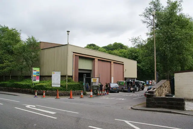 Todmorden Recycling Centre in Blackshaw Head