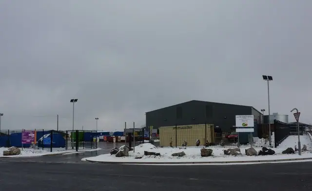 Waterswallows household waste recycling centre – Peak Dale