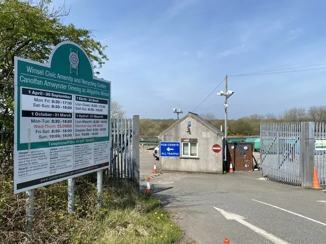 Winsel Waste and Recycling Centre in Johnston