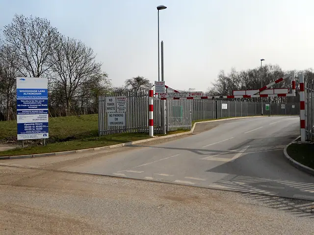 Woodhouse Lane Recycling Centre – West Timperley
