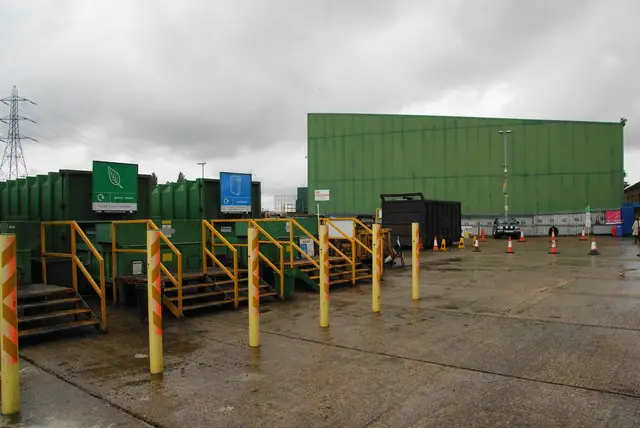 Garth Road Recycling and Reuse Centre in North Cheam